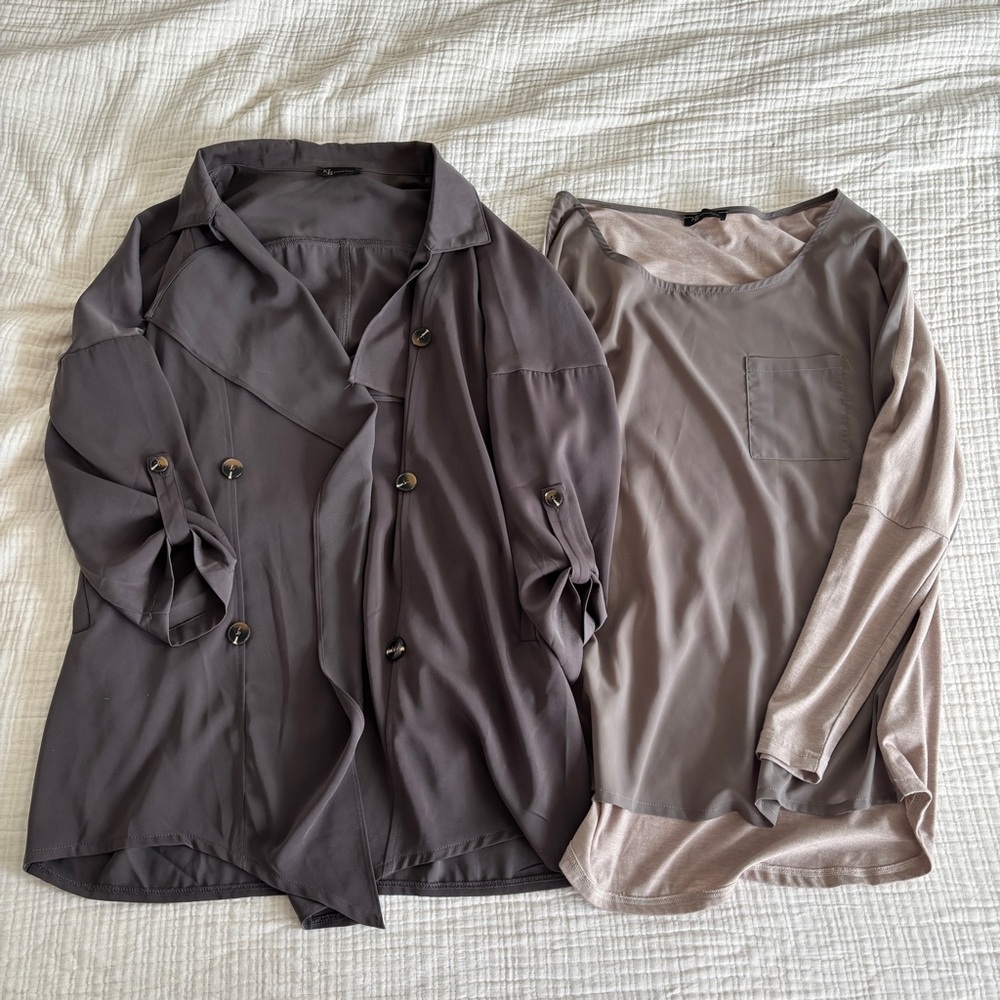 KLD Signature Grey Top Bundle
